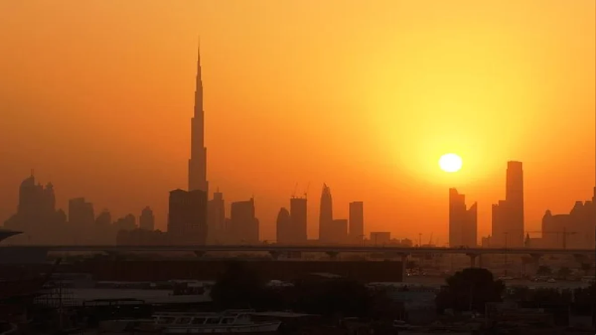Sunrise In Burj Khalifa Sunrise In Burj Khalifa