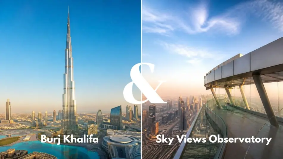 Burj Khalifa + Sky Views Observatory Combo Burj Khalifa + Sky Views Observatory Combo