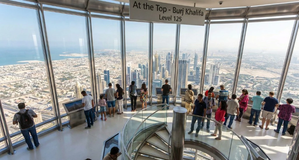 Burj Khalifa 124th level Burj Khalifa 124th level